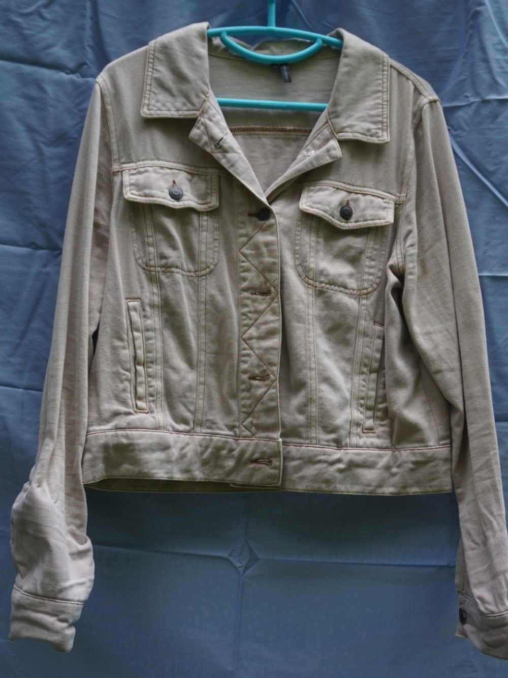 Maurices Corduroy Cream Crop Jacket
